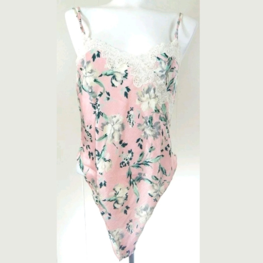 Victoria's Secret Vintage Floral High Leg Teddy